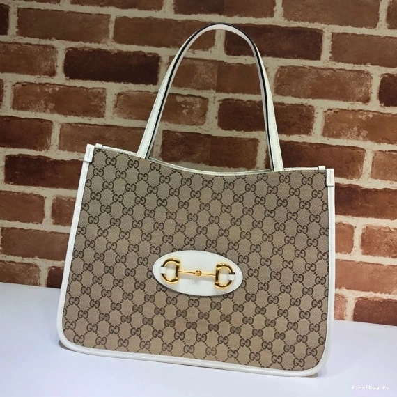 First bag ru tote bag 1955 GUCCI Horsebit 0713
